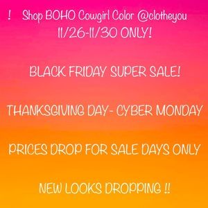 SALE HAPPENING NOW!!!!